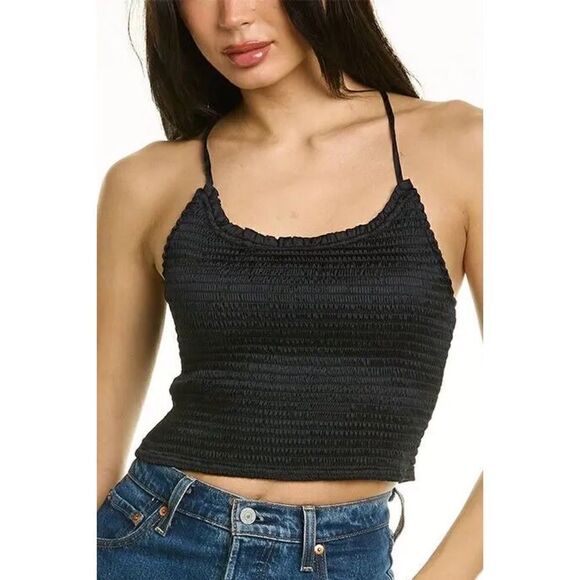 NWT Free People Right on Time Camisole in Black, Size Small - Picture 6 of 16